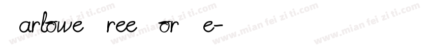 Marlowe Free For Pe字体转换